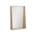 Espejo rectangular con marco de madera - Imagen 1